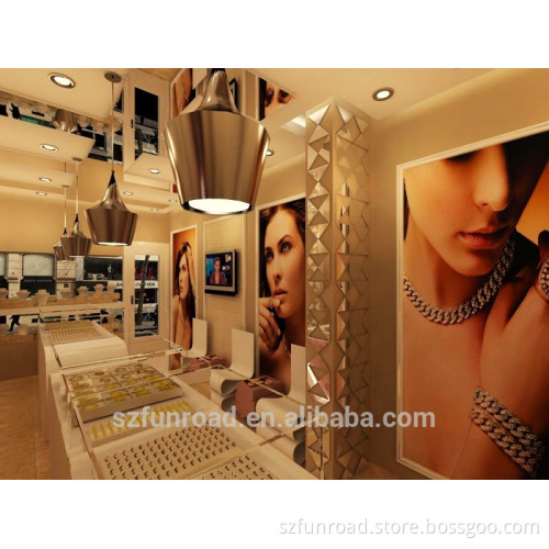 Superior quality custom jewelry display cabinets